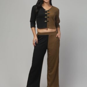 Dual Tone Elegance Co-Ord Set